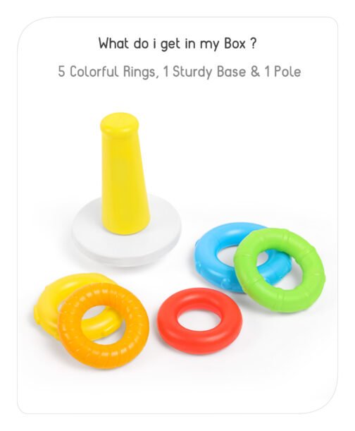 Teddy Stacking Ring Junior - Multicolor - Image 5