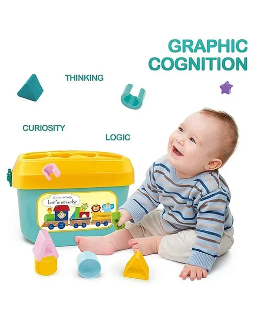 Junior Shape Sorter - A Pre School Toy - Multicolor - Image 4