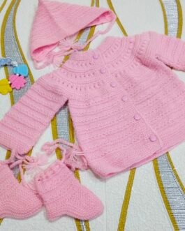 Pink Hand Knitted sweater