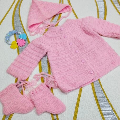 Pink Hand Knitted sweater