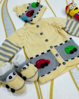 Hand Knitted Extra Soft Baby Wool - Multicolor