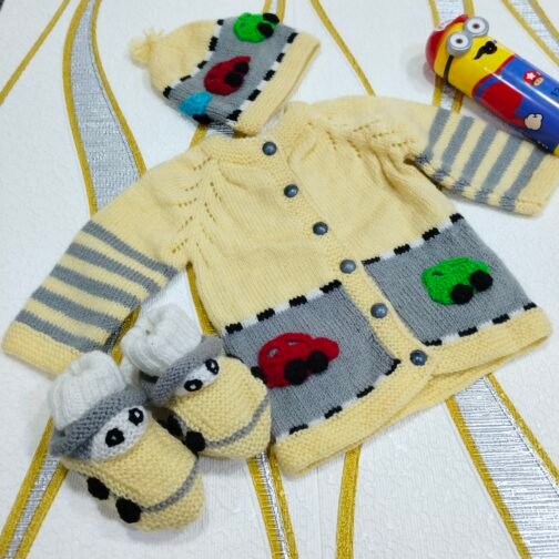 Hand Knitted Extra Soft Baby Wool - Multicolor